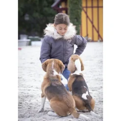 Bombers Lyon Eden by Pénélope Glitter Gris - Enfant