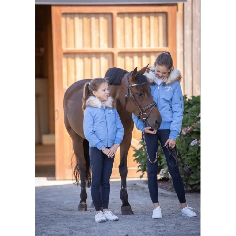 Bombers Lyon Eden by Pénélope Bleu Artic - Enfant