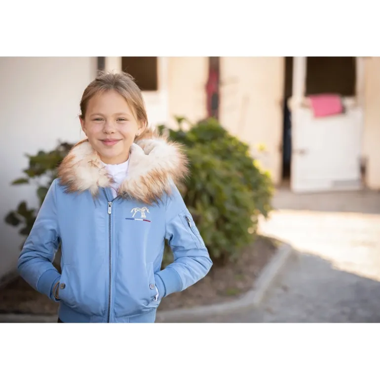 Bombers Lyon Eden by Pénélope Bleu Artic - Enfant