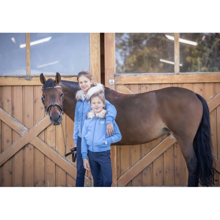 Bombers Lyon Eden by Pénélope Bleu Artic - Enfant