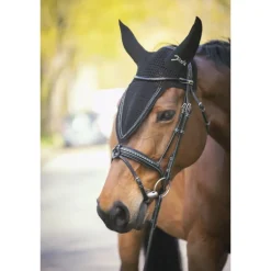 Bonnet Long Strass - Noir