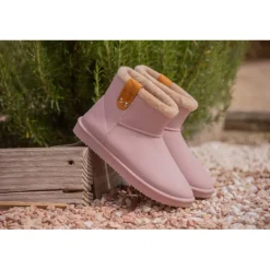 Boots Fourrées - Rose Poudré