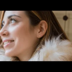 Boucles d'oreilles Milly - Doré