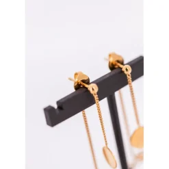 Boucles d'oreilles Pendantes Yuna - Doré