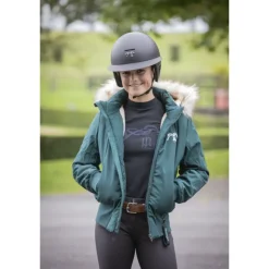 Casque Pénélope by Freejump Visière Longue - Noir Mat