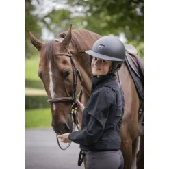 Casque Pénélope by Freejump Visière Longue - Noir Mat