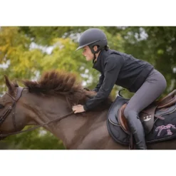 Casque Pénélope by Freejump Visière Longue - Noir Mat