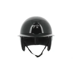 Casque Pénélope by Freejump Visière Longue - Noir Brillant