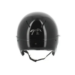 Casque Pénélope by Freejump Visière Longue - Noir Brillant