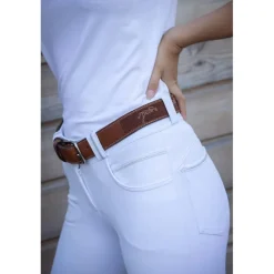 Ceinture Pearlog - Cognac & Caramel