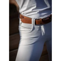 Ceinture Pearlog - Cognac & Caramel