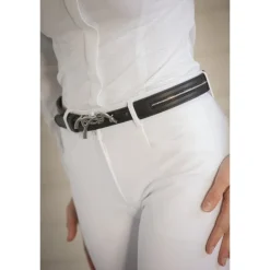 Ceinture Signature Strass - Noir