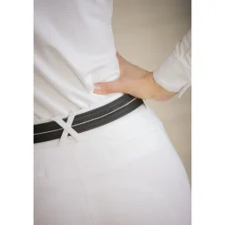 Ceinture Signature Strass - Noir