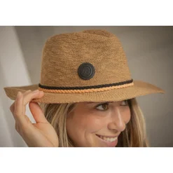 Chapeau Rafia - Camel