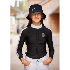 Chemise de Concours Showshirt Noir - Enfant