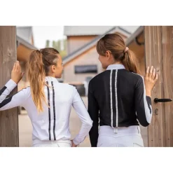 Chemise de Concours Showshirt Blanc - Enfant