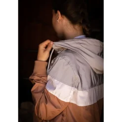 Coupe-Vent Celecce - Caramel & Gris