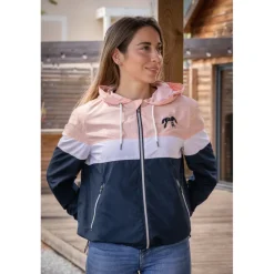 Coupe-Vent Celecce - Marine & Rose