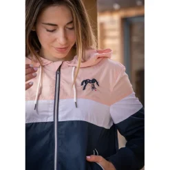 Coupe-Vent Celecce - Marine & Rose