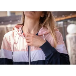 Coupe-Vent Celecce - Marine & Rose