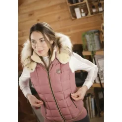 Doudoune New Roge - Vieux Rose