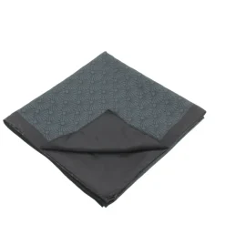 Foulard Mya - Noir & Bleu Canard