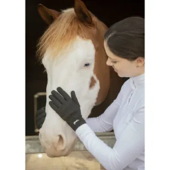 Gants d'Equitation confort - Noir