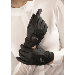 Gants Prisma Strass - Noir