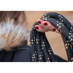 Longe éthologique - Noir & caramel