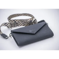 New Phone Pocket Perforée - Marine