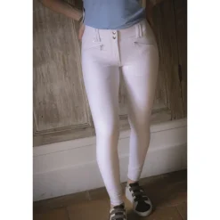 Pantalon d'Equitation Rocky - Blanc