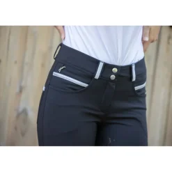 Pantalon d'Équitation Fun Full Seat - Noir