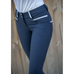 Pantalon d'Équitation Fun Full Seat - Marine