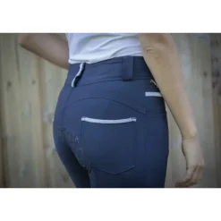 Pantalon d'Équitation Fun Full Seat - Marine