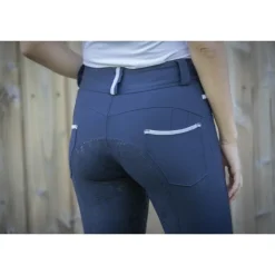 Pantalon d'Équitation Fun Full Seat - Marine