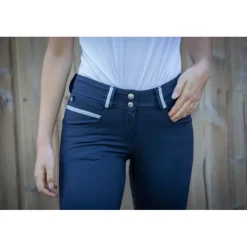 Pantalon d'Équitation Fun Full Seat - Marine