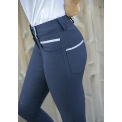 Pantalon d'Équitation Fun Full Seat - Marine
