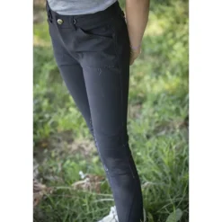 Pantalon d'Équitation Élégance Eden by Pénélope Noir - Enfant