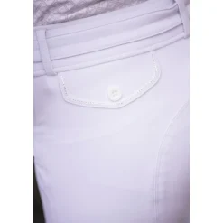 Pantalon d'Équitation Élégance Blanc - Enfant