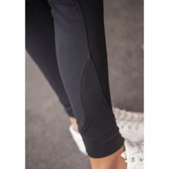 Pantalon d'Équitation Élégance Noir - Enfant