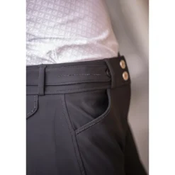 Pantalon d'Équitation Élégance Noir - Enfant