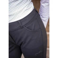 Pantalon d'Équitation Élégance Noir - Enfant