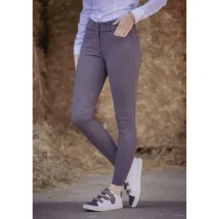 Pantalon d'Équitation Majestic - Gris Foncé