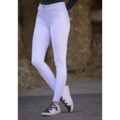 Pantalon d'Équitation Majestic - Blanc