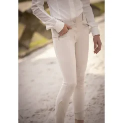 Pantalon d'Équitation New Romy Eden by Pénélope Beige - Enfant