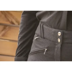 Pantalon d'Équitation Romy - Gris Chiné