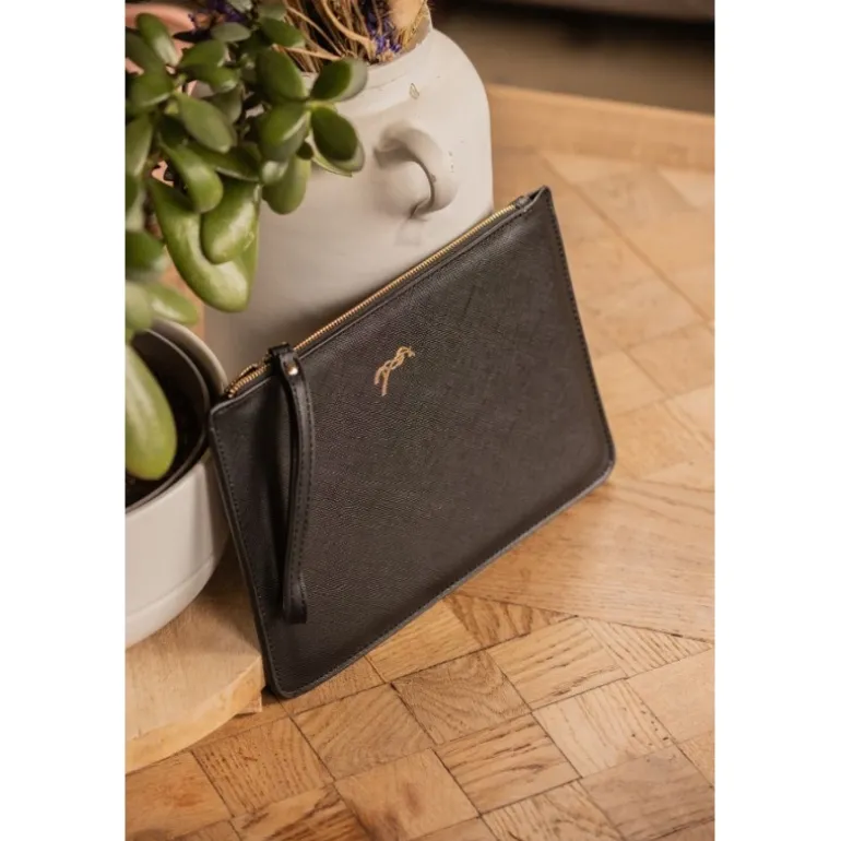 Pochette Plate - Noir