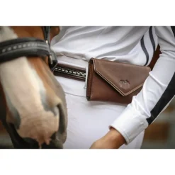 Pochette Pénélope phone pocket - Havane