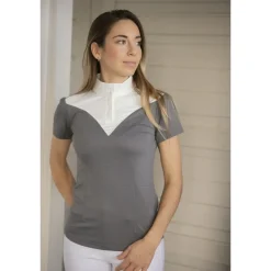 Polo de Concours Las Honey Manches Courtes - Anthracite
