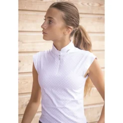 Polo de Concours Séville Blanc - Enfant